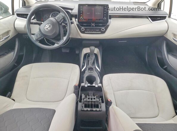 5YFEPMAEXMP221460 2021 TOYOTA LL White Dashboard view
