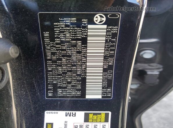 5YFEPMAEXNP329871 2022 TOYOTA LL Black Widok komory silnika