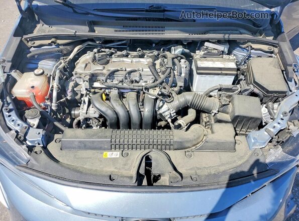 5YFEPMAEXNP333841 2022 TOYOTA COROLLA Gray უკანა სალონის ხედი
