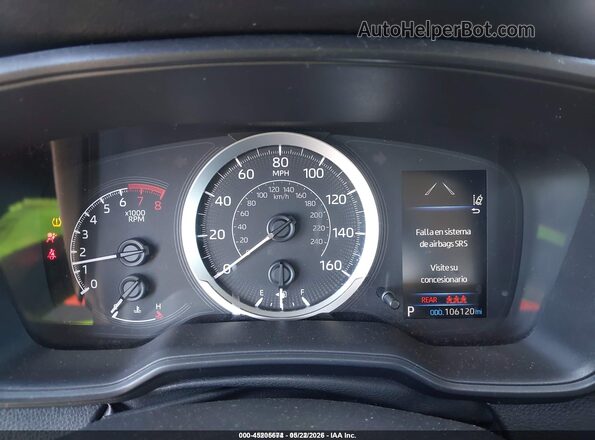 5YFEPRAE0LP009517 2020 TOYOTA COROLLA Silver უკანა სავარძლების ხედი