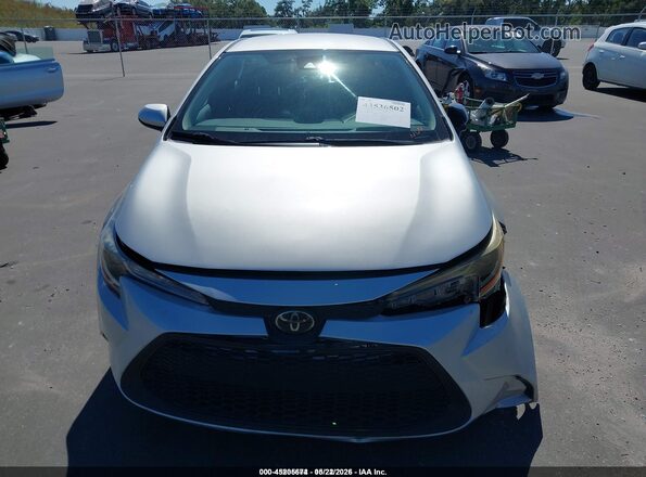5YFEPRAE0LP009517 2020 TOYOTA COROLLA Silver უკანა სალონის ხედი