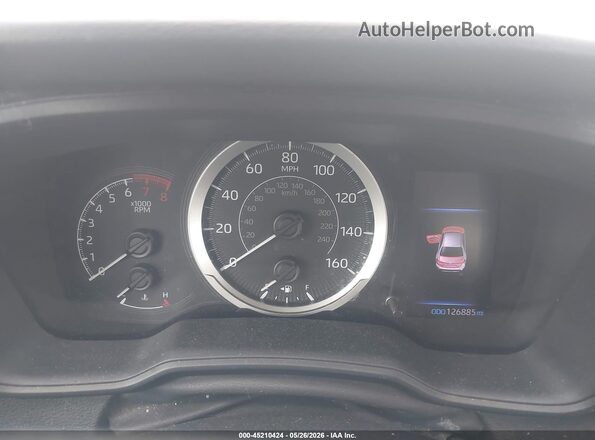 5YFEPRAE1LP113482 2020 TOYOTA COROLLA Silver Vista de los asientos traseros