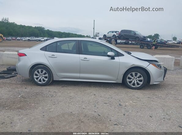 5YFEPRAE1LP113482 2020 TOYOTA COROLLA Silver Vista interior trasera