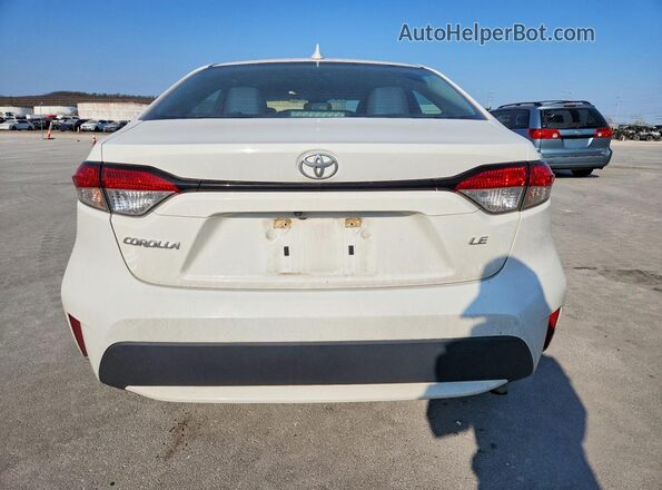 5YFEPRAE2LP062302 2020 TOYOTA LL White Вид ззаду