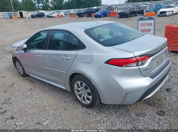 5YFEPRAE2LP078693 2020 TOYOTA COROLLA Silver Rear left