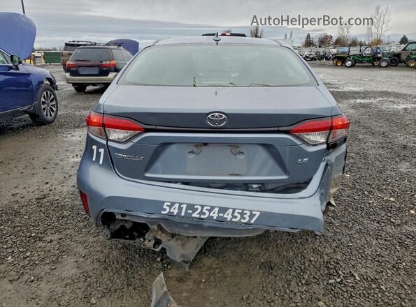 5YFEPRAE2LP114284 2020 TOYOTA COROLLA Turquoise Rear view