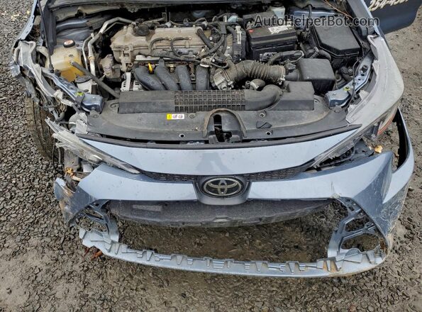 5YFEPRAE2LP114284 2020 TOYOTA COROLLA Turquoise Rear interior view
