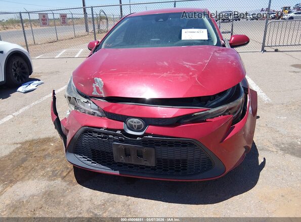 5YFEPRAE3LP106372 2020 TOYOTA LL Red Vista frontal