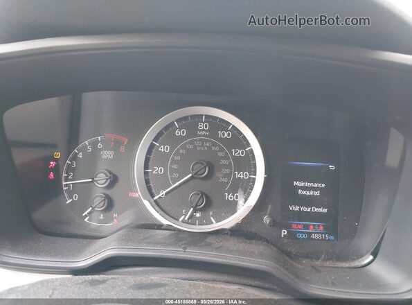 5YFEPRAE4LP126338 2020 TOYOTA COROLLA Silver Вид задніх сидінь