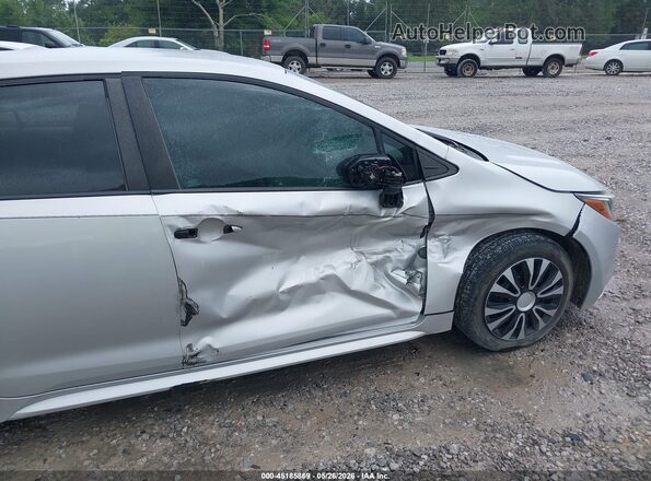 5YFEPRAE4LP126338 2020 TOYOTA COROLLA Silver Вид спереду