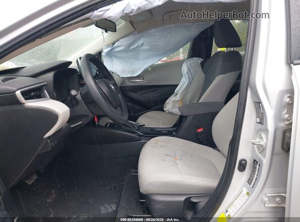 5YFEPRAE4LP126338 2020 TOYOTA COROLLA Silver Вид салону спереду