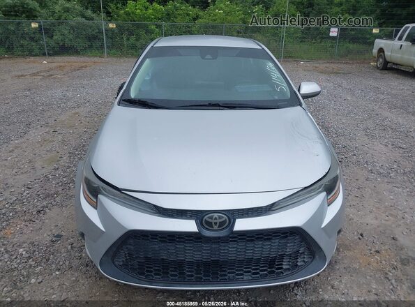 5YFEPRAE4LP126338 2020 TOYOTA COROLLA Silver Вид щитка приладів