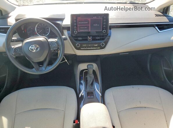 5YFEPRAE5LP089087 2020 TOYOTA COROLLA Blue Vista del salpicadero