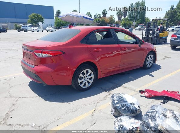 5YFEPRAE6LP074341 2020 TOYOTA LL Красный Задняя правая четверть