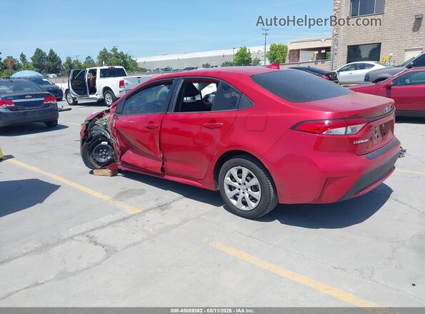 5YFEPRAE6LP074341 2020 TOYOTA LL Красный Задняя левая четверть