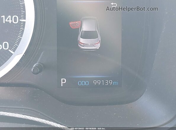 5YFEPRAE7LP089186 2020 TOYOTA COROLLA Blue 