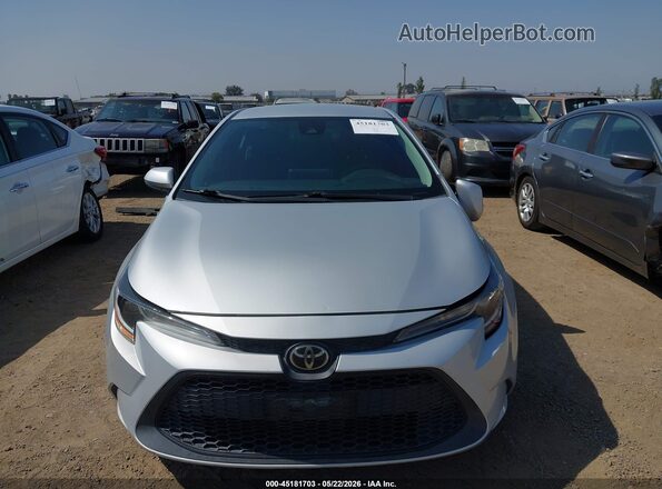 5YFEPRAE7LP106942 2020 TOYOTA COROLLA Silver Instrument cluster view