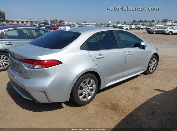 5YFEPRAE7LP106942 2020 TOYOTA COROLLA Silver Rear right