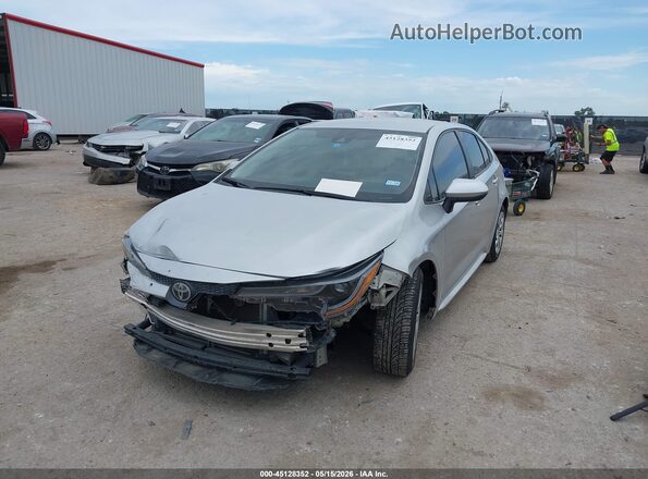 5YFEPRAE8LP016683 2020 TOYOTA COROLLA Gray Առջևի ձախ երեք քառորդ տեսարան