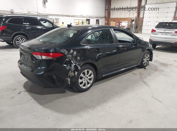 5YFEPRAE8LP025979 2020 TOYOTA COROLLA Black უკანა მარჯვენა