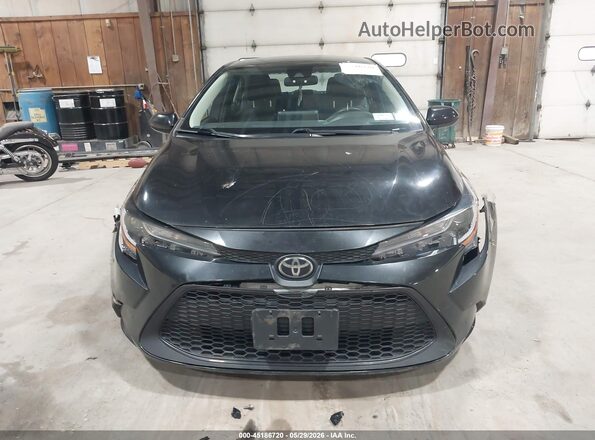 5YFEPRAE8LP025979 2020 TOYOTA COROLLA Black ხელსაწყოთა პანელის ხედი