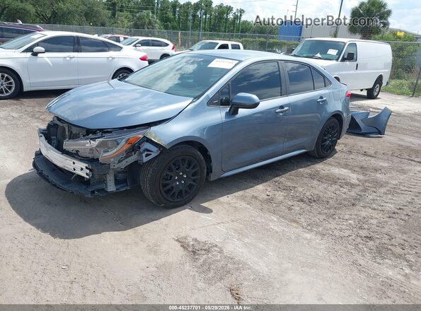 5YFEPRAE8LP092663 2020 TOYOTA COROLLA Light Blue წინა მარცხენა ხედი სამი მეოთხედიდან