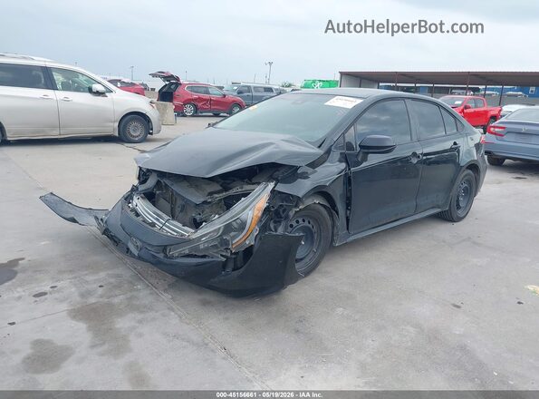 5YFEPRAE8LP107968 2020 TOYOTA COROLLA Black წინა მარცხენა ხედი სამი მეოთხედიდან