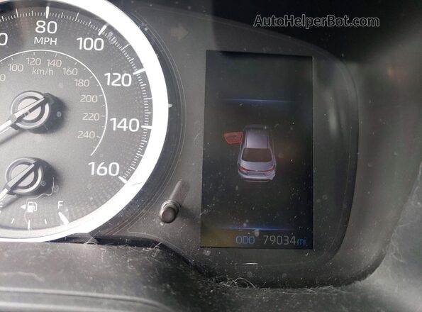 5YFEPRAE9LP119000 2020 TOYOTA LL Черный Вид щитка приборов
