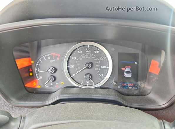 5YFEPRAEXLP039432 2020 TOYOTA COROLLA White ხელსაწყოთა პანელის ხედი