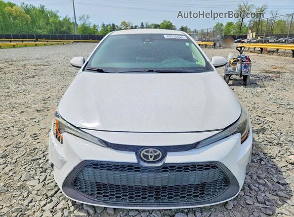 5YFEPRAEXLP039432 2020 TOYOTA COROLLA White წინა ხედი