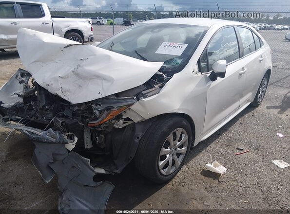 5YFEPRAEXLP097119 2020 TOYOTA COROLLA White Передня ліва чверть