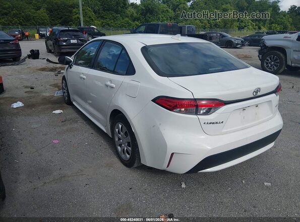 5YFEPRAEXLP097119 2020 TOYOTA COROLLA White Задня ліва чверть