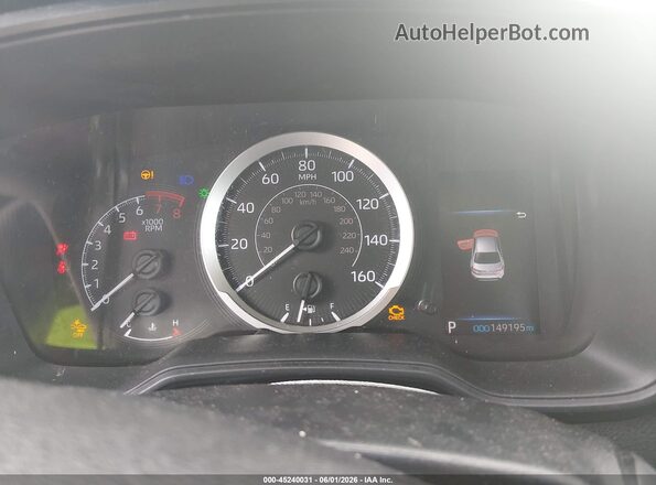 5YFEPRAEXLP097119 2020 TOYOTA COROLLA White Вид задніх сидінь