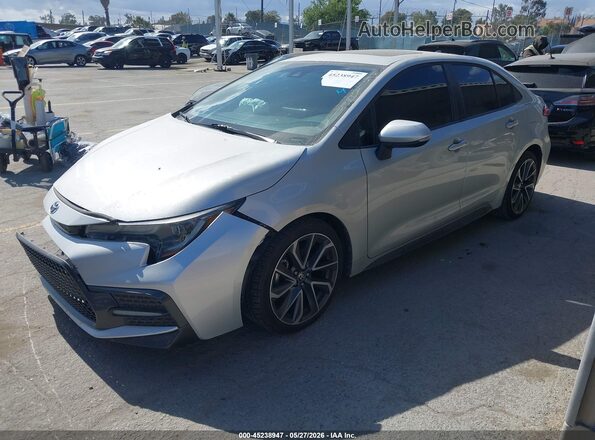 5YFM4RCE4LP044319 2020 TOYOTA COROLLA Silver 