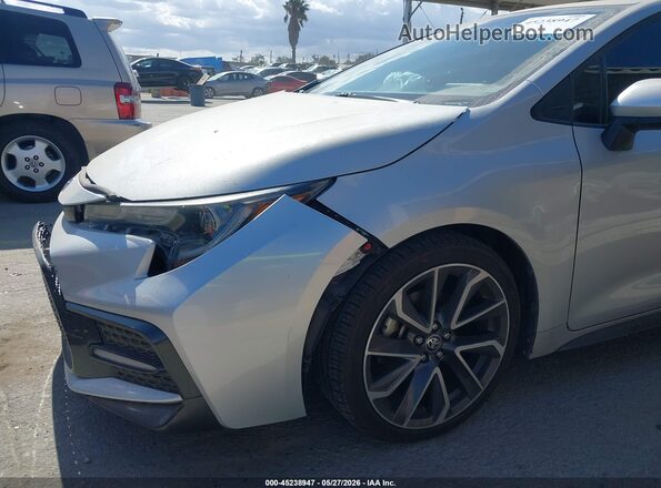 5YFM4RCE4LP044319 2020 TOYOTA COROLLA Silver 