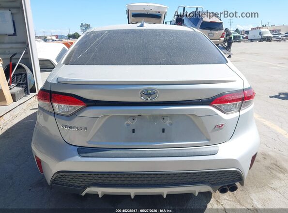 5YFM4RCE4LP044319 2020 TOYOTA COROLLA Silver 