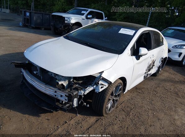5YFP4MCE3MP077605 2021 TOYOTA LL Белый Передняя левая четверть