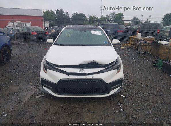 5YFP4MCE3MP083968 2021 TOYOTA COROLLA White Դիմացի տեսք