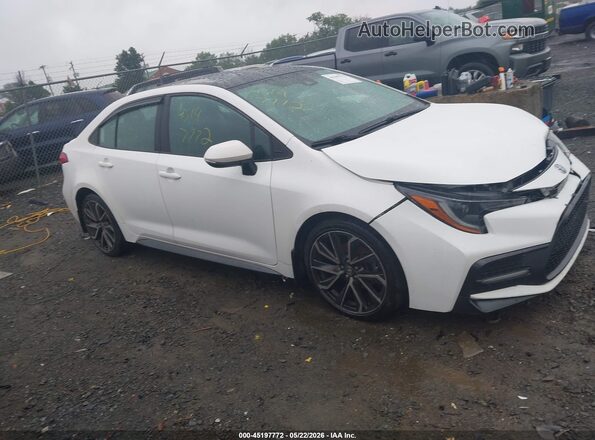 5YFP4MCE3MP083968 2021 TOYOTA COROLLA White Սալոնի հետևի տեսք