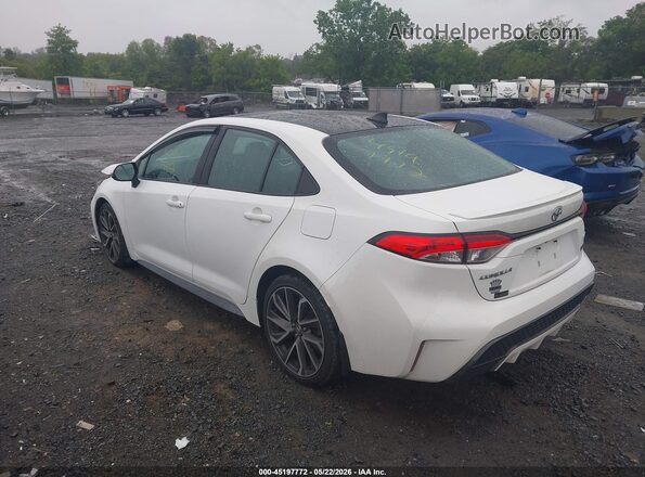 5YFP4MCE3MP083968 2021 TOYOTA COROLLA White Հետևի ձախ