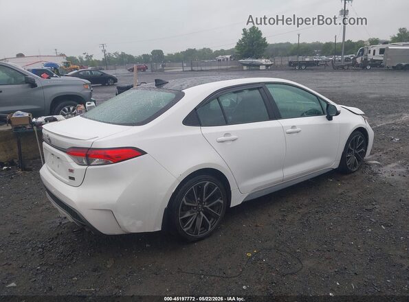 5YFP4MCE3MP083968 2021 TOYOTA COROLLA White Հետևի աջ