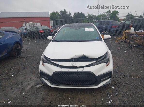 5YFP4MCE3MP083968 2021 TOYOTA COROLLA White Սարքավորումների վահանակի տեսք