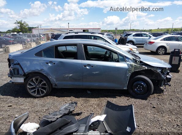 5YFP4MCE6MP069692 2021 TOYOTA COROLLA Blue Vista interior trasera