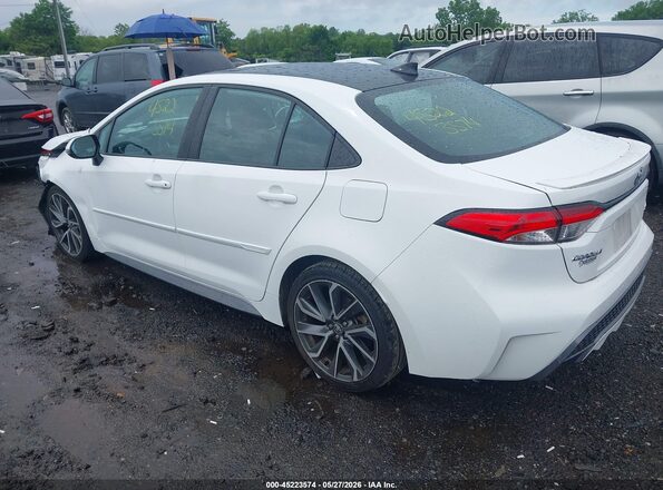 5YFP4MCE9MP086955 2021 TOYOTA COROLLA White Задня ліва чверть