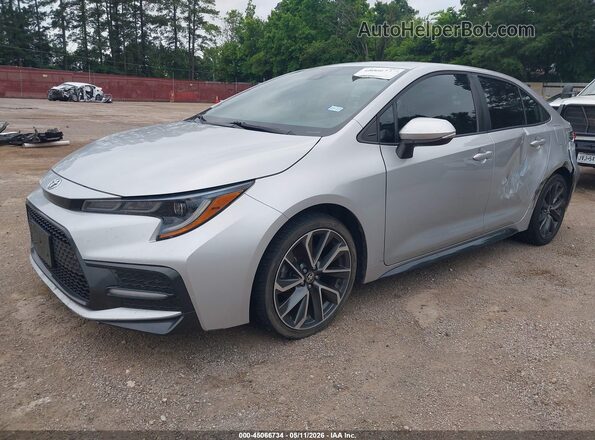 5YFP4MCEXMP058176 2021 TOYOTA LL Silver Առջևի ձախ երեք քառորդ տեսարան