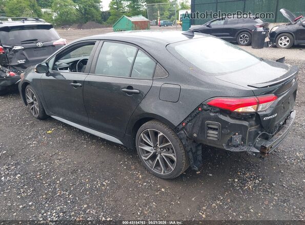 5YFP4RCE8LP041307 2020 TOYOTA COROLLA Black უკანა მარცხენა