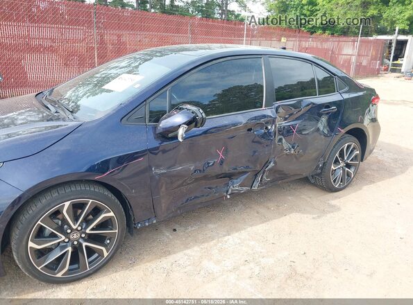 5YFS4MCE0MP087387 2021 TOYOTA COROLLA Blue Вид спереду