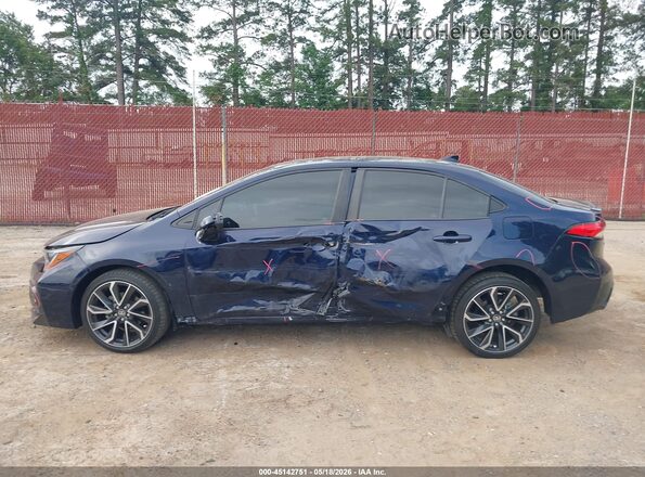 5YFS4MCE0MP087387 2021 TOYOTA COROLLA Blue Панорамний вид салону 360°
