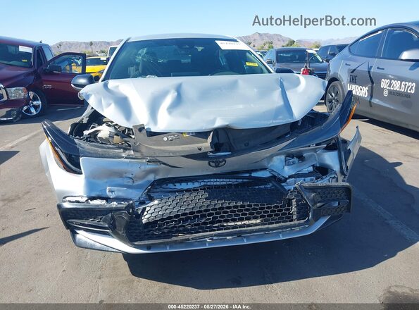 5YFS4MCE0NP129798 2022 TOYOTA COROLLA Silver Вид спереду