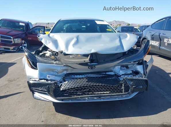5YFS4MCE0NP129798 2022 TOYOTA COROLLA Silver Вид щитка приладів